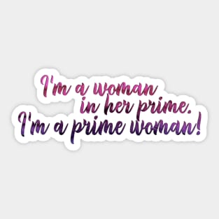 CJ Cregg: Woman in her Prime Sticker